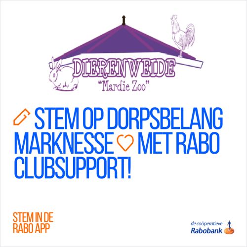 Stem op dorpsbelang Marknesse!